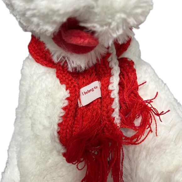 TARGET BULLSEYE 12" PLUSH 2011 St Jude Limited Edition Christmas Holiday Dog NEW - Picture 7 of 10